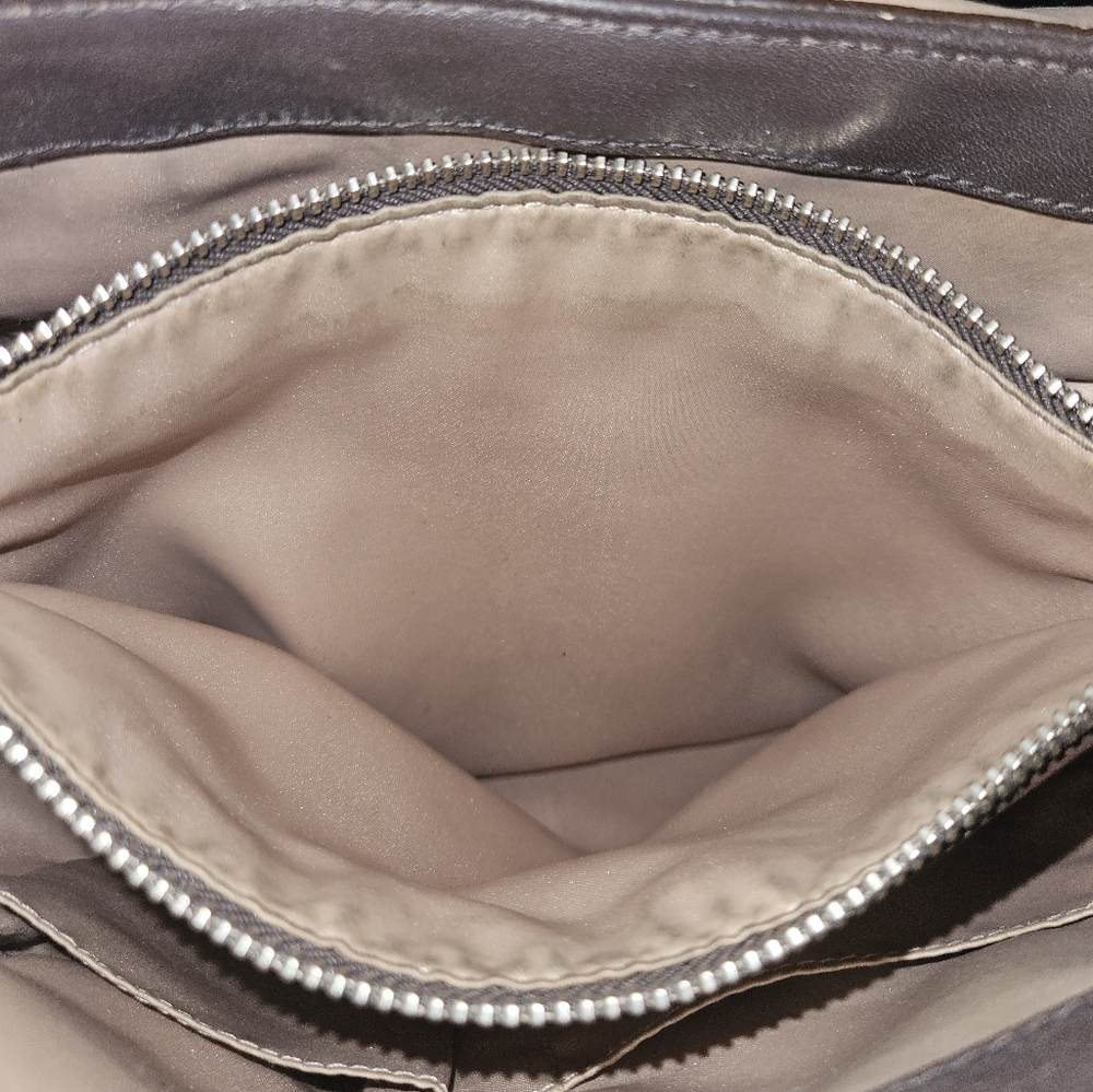 Coach Taupe Snake-Embossed Crossbody Bag - Picture 9 of 14